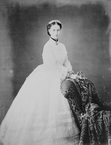 Portrait photograph of Alexandra, Princess of Wales (1844-1925), June 1864