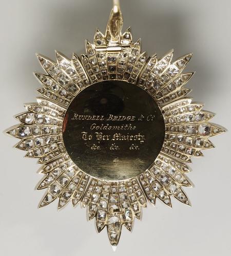 Order of St Patrick. Queen Victoria's star