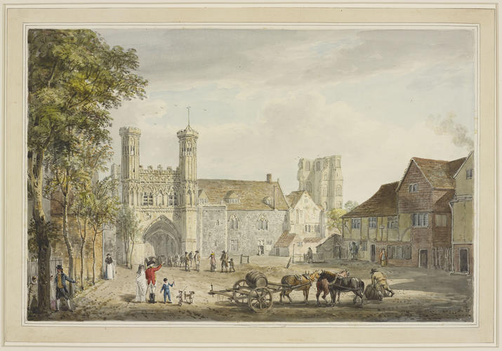 The Great Gateway of St Augustine's Monastery, Canterbury