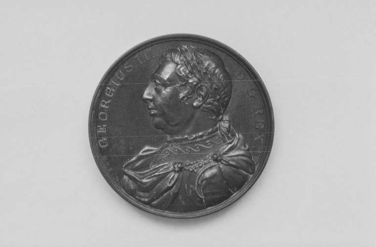 Medal commemorating the Death of King George III, 1820