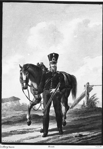 Prussian Army. Private, Artillery Train Prussian Army. Private, Artillery Train