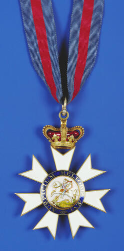 Order of St Michael & St George. Neck badge. Belonged to Adolphus Frederick, Duke of Cambridge
