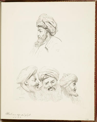 Two Studies of Men in Turbans Two Studies of Men in Turbans