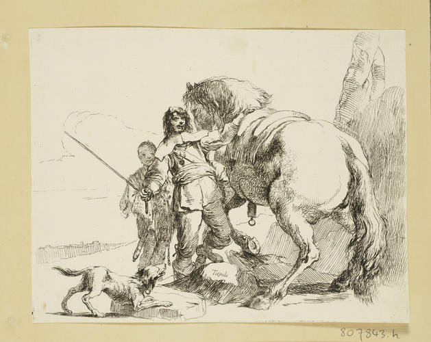 Master: Vari Capricci
Item: A cavalier and his horse from the Vari Capricci Master: Vari Capricci
Item: A cavalier and his horse from the Vari Capricci