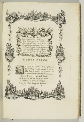 Orlando furioso di Lodovico Ariosto ; tomo 1