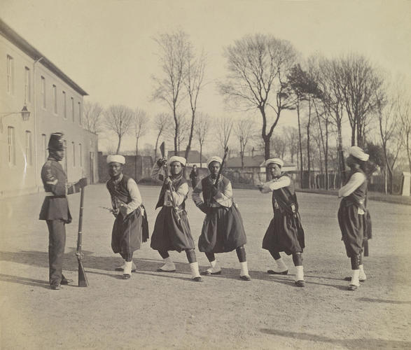 Serjeants of West Indian regiments at Hythe Serjeants of West Indian regiments at Hythe