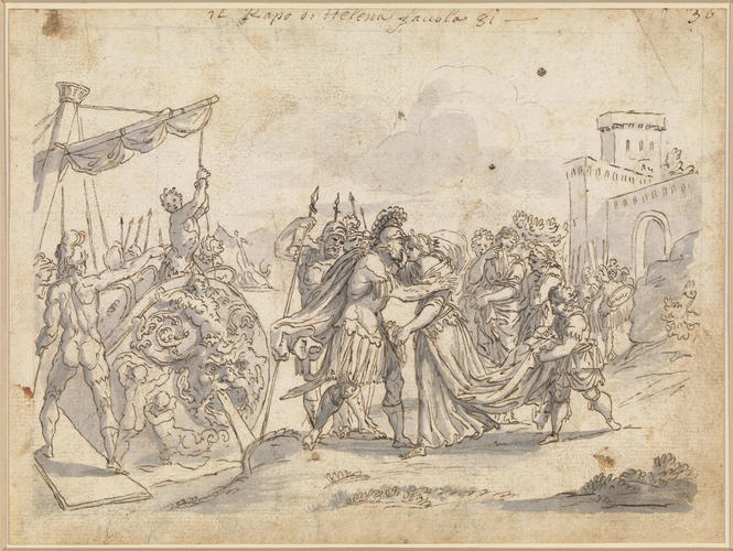 Aeneas taking leave of Dido Aeneas taking leave of Dido