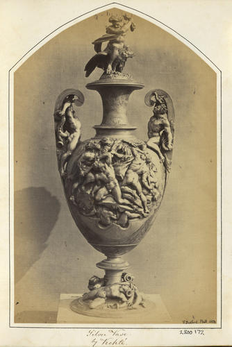 'Silver Vase by Vechte'