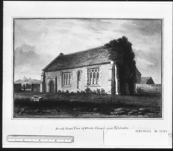 A south east view of Stede Chapel, near Ribchester