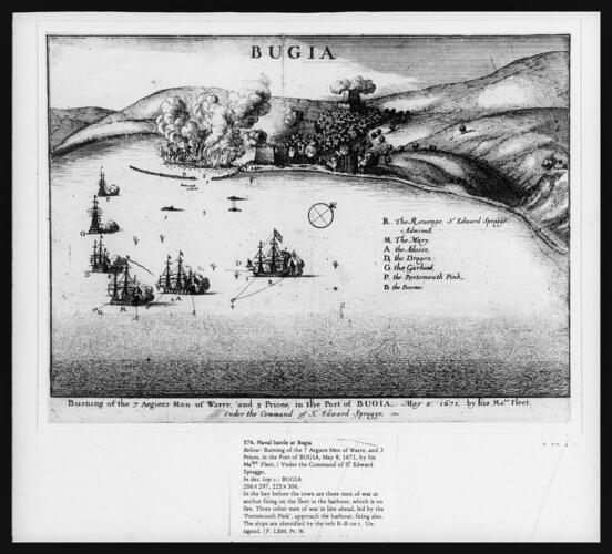 Naval battle at Bugia Naval battle at Bugia