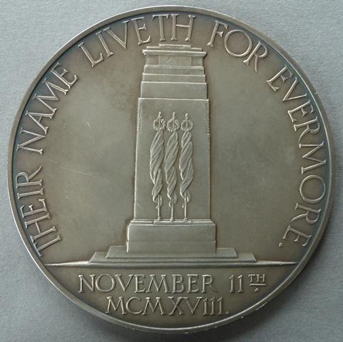 Armistice Day Memorial medal