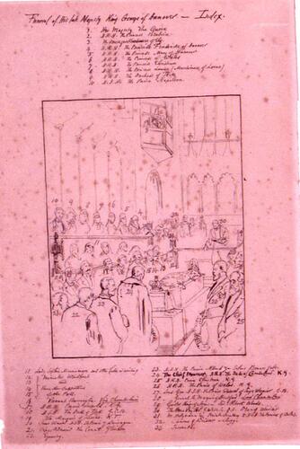 The funeral of King George V of Hanover, St George's Chapel, Windsor, 24 June 1878