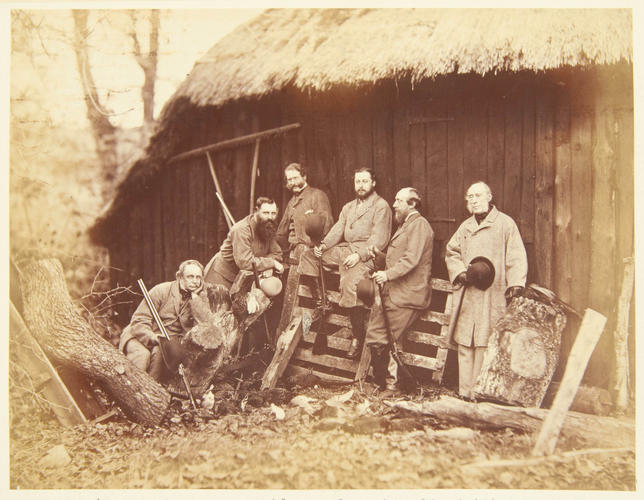 The Prince of Wales with his shooting party, Windsor Great Park, 1869 [Photographic Portraits Vol. 4/62 1861-1876]