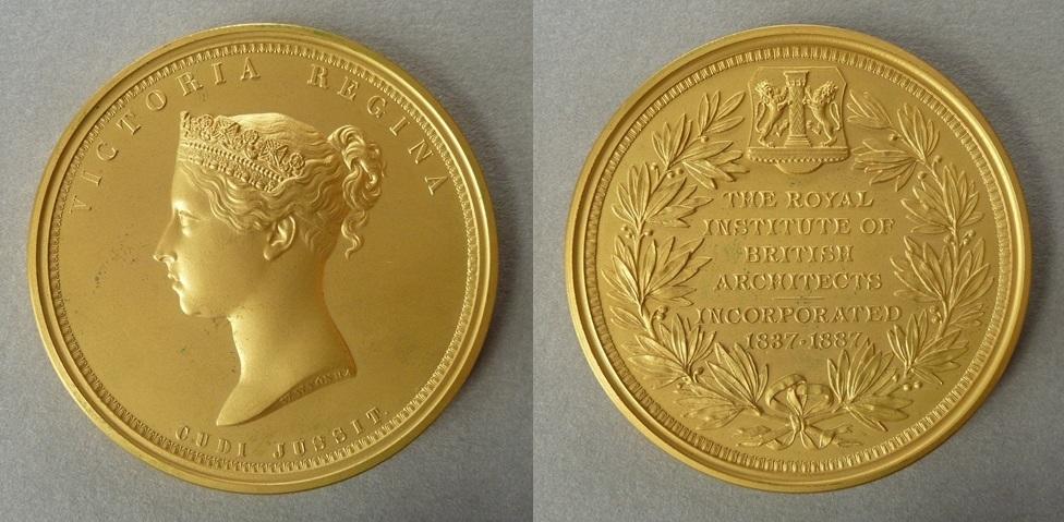 Specimen Royal Gold Medal of the Royal Institute of British Architects Specimen Royal Gold Medal of the Royal Institute of British Architects