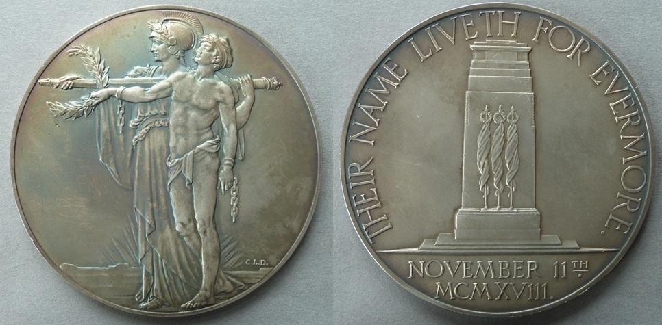 Armistice Day Memorial medal