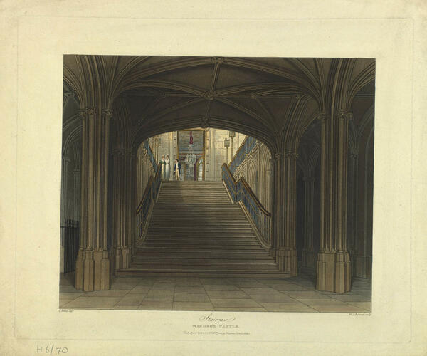 Staircase, Windsor Castle