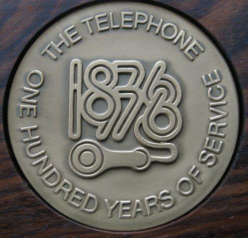 U. S. A. Medal commemorating the centenary of the Bell Telephone Service U. S. A. Medal commemorating the centenary of the Bell Telephone Service