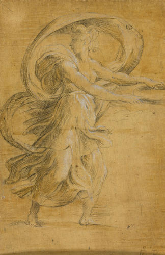 A woman holding a wreath (recto); a philosopher (verso) A woman holding a wreath (recto); a philosopher (verso)