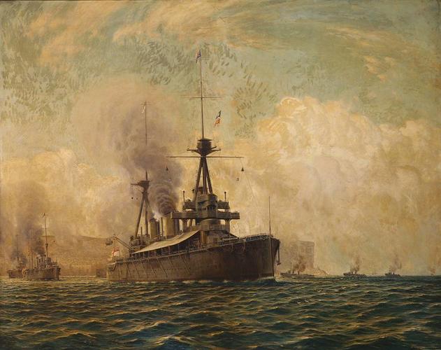 The Arrival of HM Australian Fleet, Sydney Heads, 4 October 1913 The Arrival of HM Australian Fleet, Sydney Heads, 4 October 1913