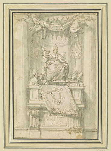 Design for a monument to Pius II