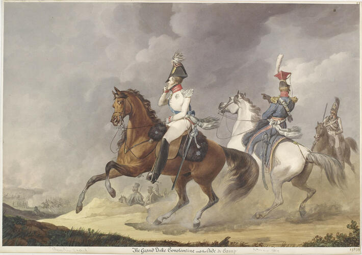 The Grand Duke Constantine and his Aide-de-Camp, 1814
