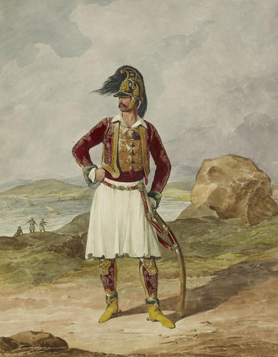 Field Officer. 	The Duke of York's Greek Light Infantry, 1813