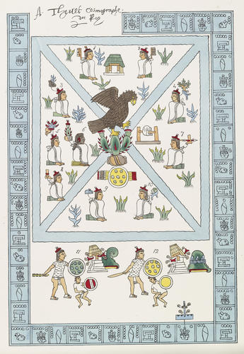 Antiquities of Mexico : comprising fac-similes of ancient Mexican paintings and hieroglyphics. . . : together with the monuments of New Spain by M. Dupaix. . . ; v. 1 / the whole illustrated by. . . Lord Kingsborough ; the drawings. . . by A. Aglio