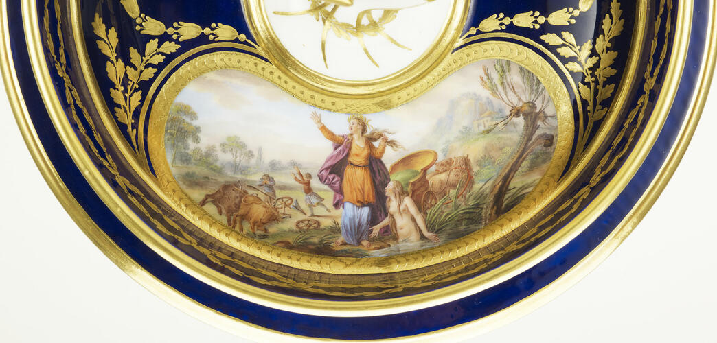 Jatte à glace (part of the Louis XVI dinner service) Jatte à glace (part of the Louis XVI dinner service)