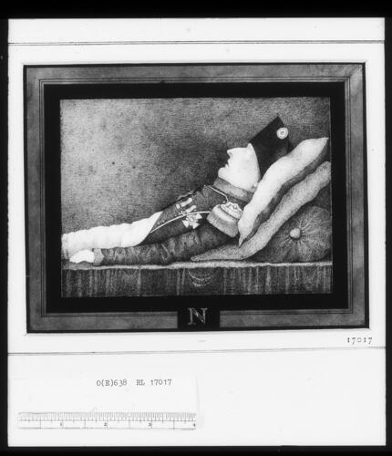 Napoleon on his deathbed