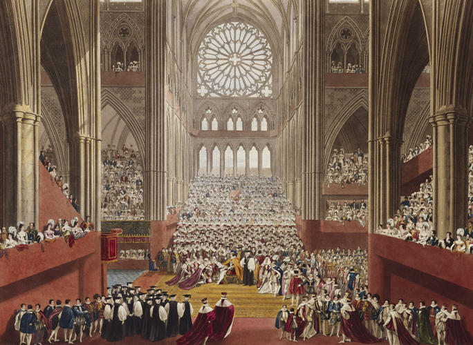 The Coronation of H. M. King George the Fourth. . . 19th July 1821. . . by Sir George Naylor