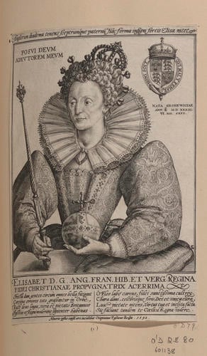 ELISABET D. G. ANG. FRAN. ET VERG. REGINA