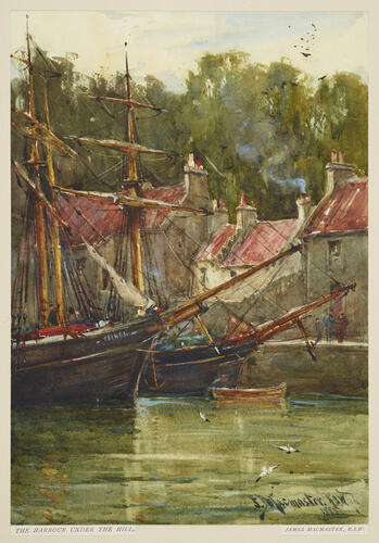The harbour under the hill