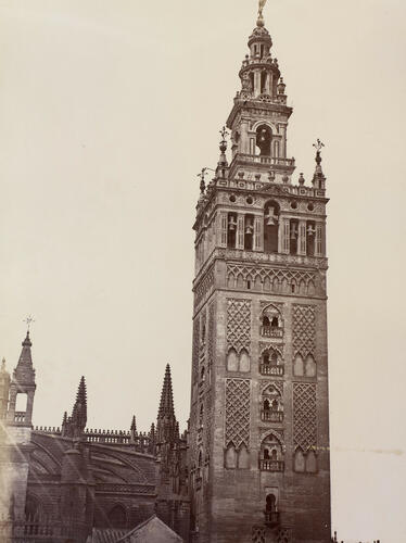 Detail of the Giralda, Seville Cathedral Detail of the Giralda, Seville Cathedral
