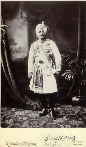 Maharaja Sir Pratab Singh of Idar (1845-1922)