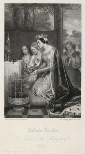 Sainte Amélie, Queen of Hungary