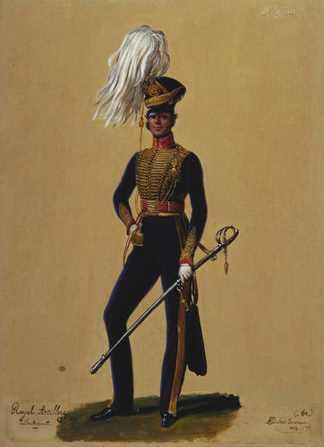 Lieutenant Arthur Gosset (1800-86), Royal Horse Artillery Lieutenant Arthur Gosset (1800-86), Royal Horse Artillery