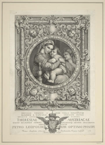 The Virgin and Child with the Infant Baptist [`The Madonna della Seggiola?]