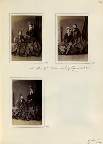 Katherine Mary Bruce (1824-89) and Lady Jane Spencer, Baroness Churchill (1826-1900)