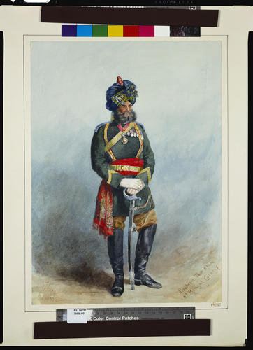 Risaldar Muhammad Ruza Khan, Bahadur, 2nd Bengal Cavalry, 1882
