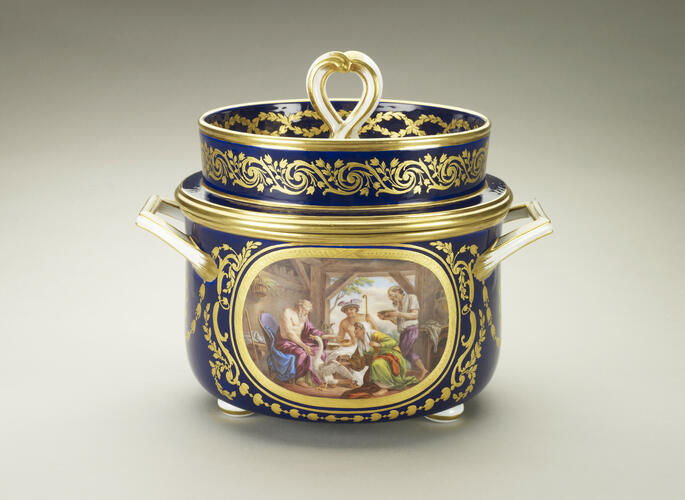 Jatte à glace (part of the Louis XVI dinner service) Jatte à glace (part of the Louis XVI dinner service)