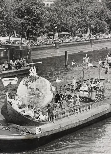 The Royal River Pageant on the Thames, 1953