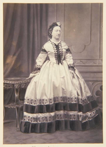 Alexandrine, Duchess of Saxe-Coburg and Gotha, 1864 [Photographic Portraits Vol. 4/62 1861-1876]