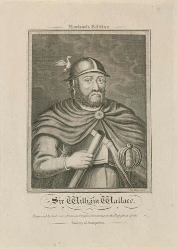 Sir William Wallace; Scottish soldier and patriot, d. 1305