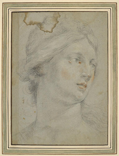 The head of a woman The head of a woman