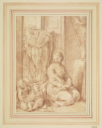 The Holy Family with St John The Holy Family with St John