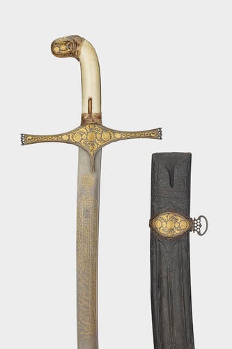 Master: Sword (shamshir) and scabbard