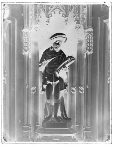 Triqueti's sculpture of King Edward VI as a young boy Triqueti's sculpture of King Edward VI as a young boy