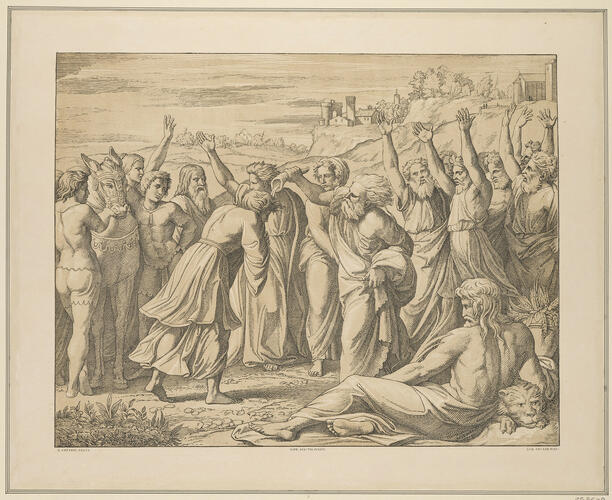 Zadok anoints Solomon