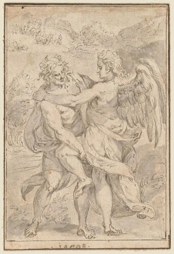 Jacob wrestling with the Angel