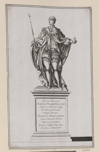 [Statue of Henry VI at Eton]